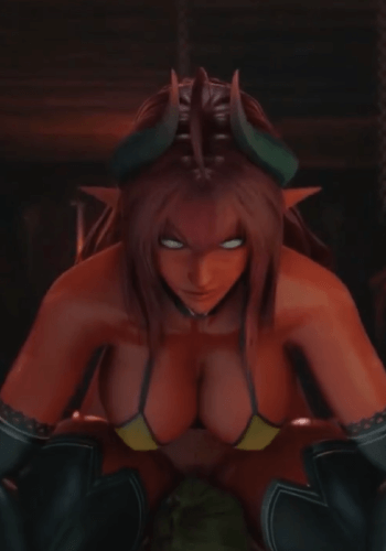 A Succubus Dominates An Elf